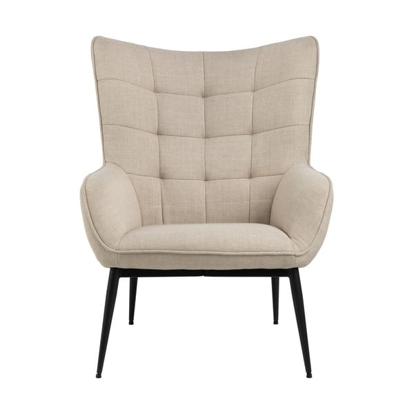 Beżowy fotel Redding – Actona