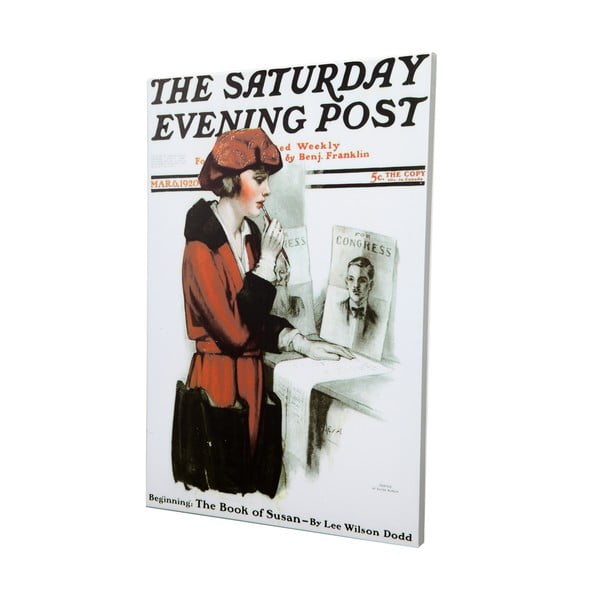 Obraz Saturday Evening Post, 50x70 cm