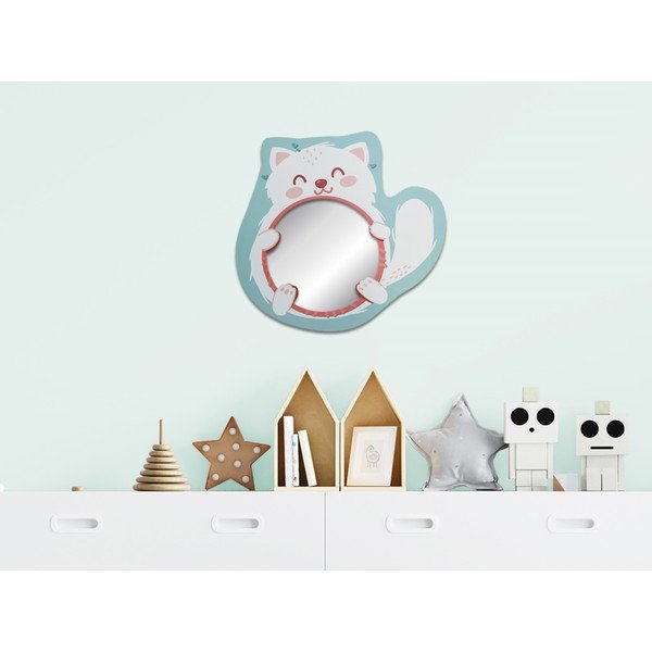 Lustro ścienne ø 20 cm Kitty – Mioli Decor-image-1