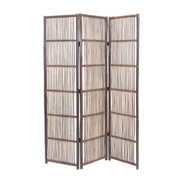 Brązowy rattanowy parawan Hermien – Light & Living-image-2