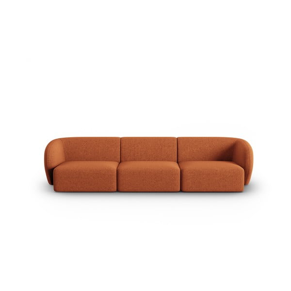 Pomarańczowa sofa 259 cm Shane – Micadoni Home