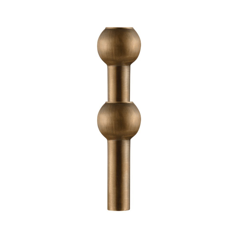 Metalowy wazon w kolorze brązu (wysokość 10 cm) Nagel – STOFF Nagel