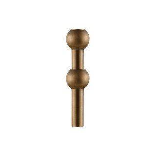 Metalowy wazon w kolorze brązu (wysokość 10 cm) Nagel – STOFF Nagel