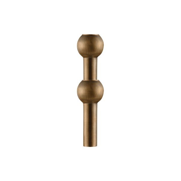Metalowy wazon w kolorze brązu (wysokość 10 cm) Nagel – STOFF Nagel