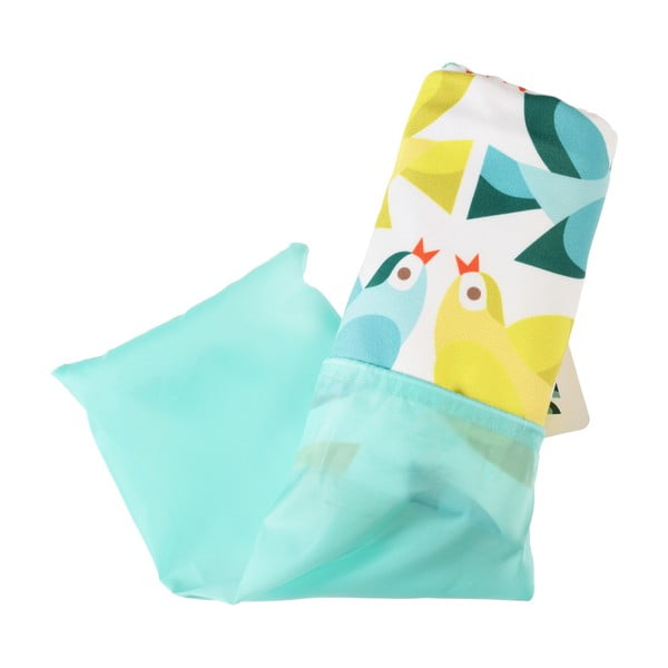 Żółto-niebieski ręcznik z mikrowłókna Rex London Love Birds, 70 x 150 cm-image-3