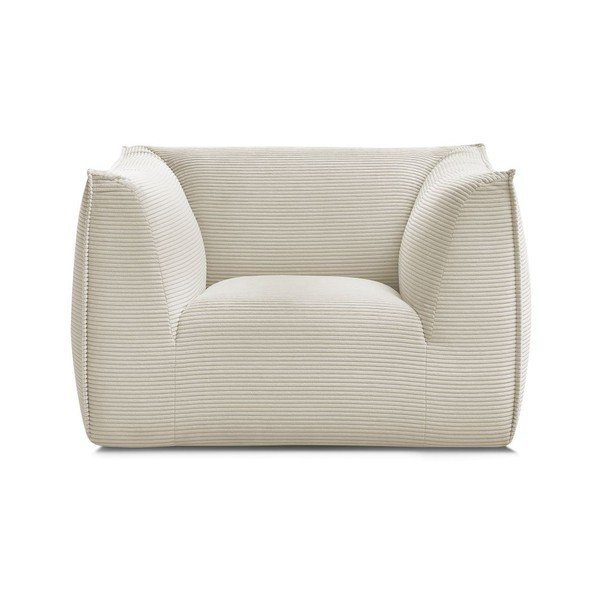 Beżowy sztruksowy fotel Giorgia – Bobochic Paris-image-2