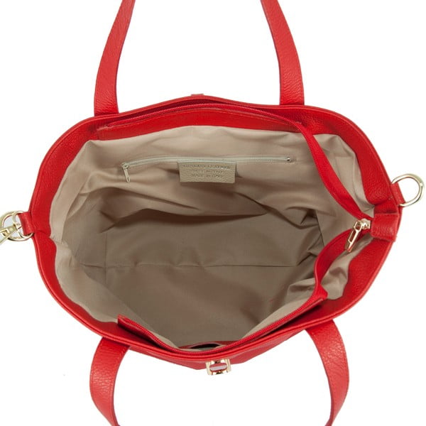 Torebka skórzana Andrea Cardone 2009 Red-image-2