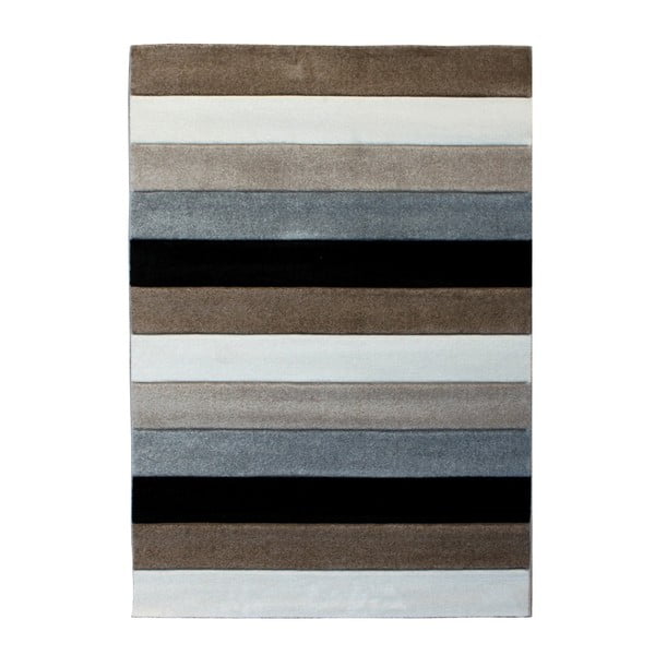 Szaro-brązowy dywan Tomasucci Lines, 160 x 230 cm
