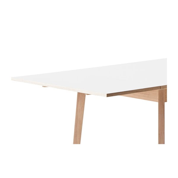 Rozkładany stół z białym blatem Hammel Single 180x90 cm-image-4