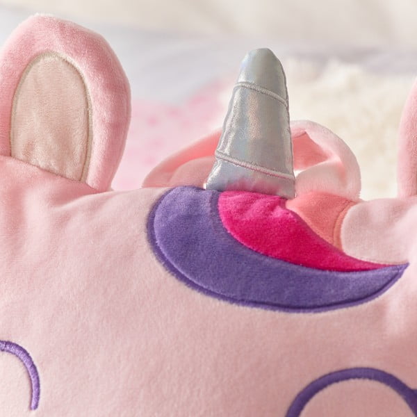 Poduszka pod plecy 60x25 cm Sparkle Unicorn – Catherine Lansfield-image-2