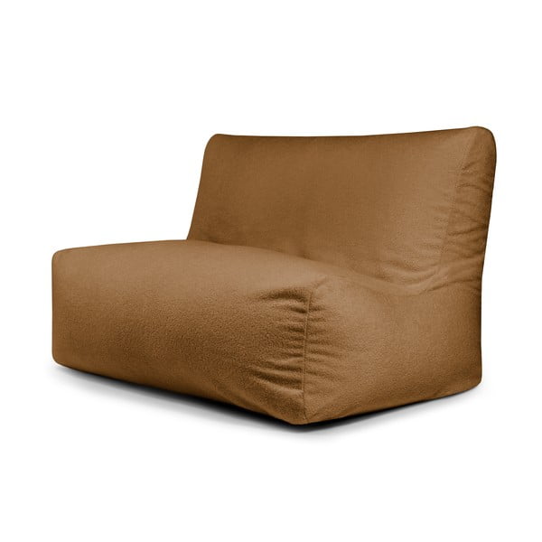 Brązowy worek do siedzenia z materiału bouclé Sofa Seat Lounge – SLOWDOWN