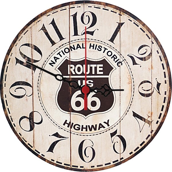 Zegar ścienny Historic Highway, 30 cm