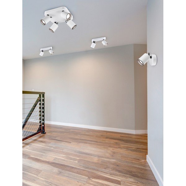 Biała lampa punktowa ø 6 cm Pago – Trio-image-1