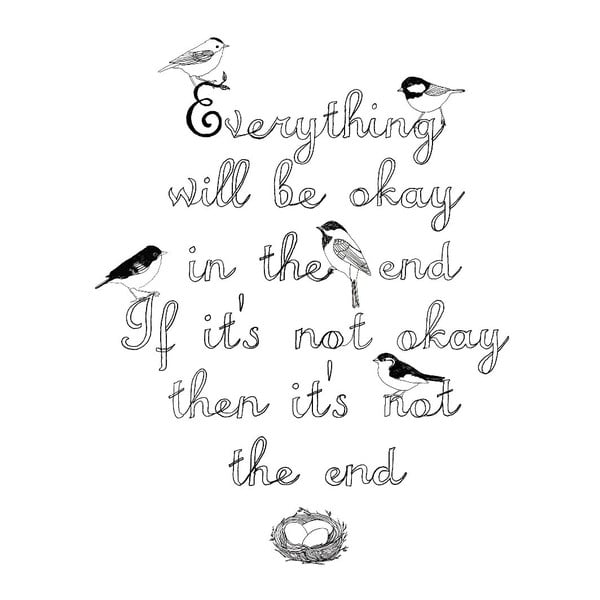 Plakat Everything Okay, 30x40 cm-image-2