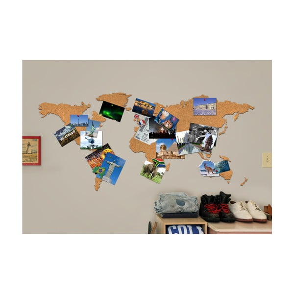 Korkowa mapa ścienna Luckies of London Corkboard Map-image-2