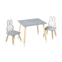 Zestaw mebli dla dzieci 3 szt. Miffy – Roba