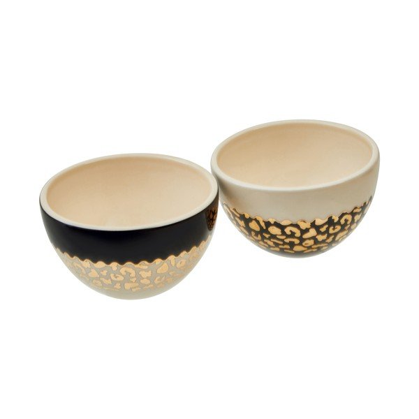 Kamionkowe miski w złoto-kremowym kolorze zestaw 2 szt. 180 ml London – Premier Housewares-image-4