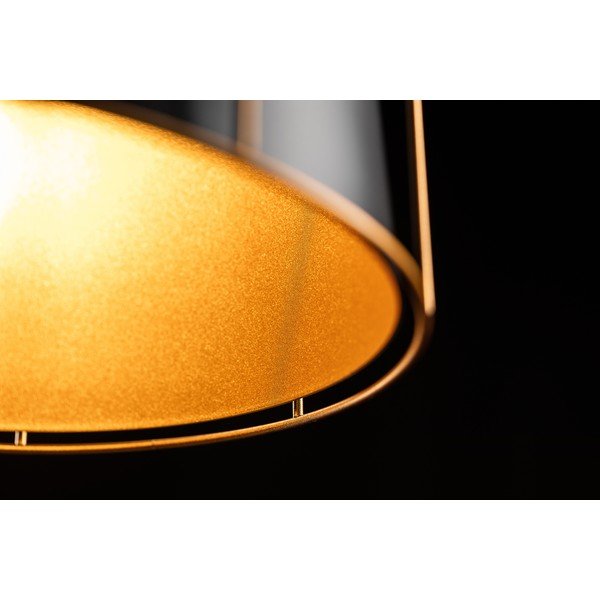 Czarna lampa wisząca z metalowym kloszem ø 32 cm Goa – GTV-image-4