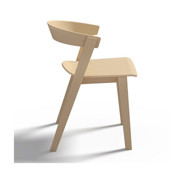Krzesła z litego drewna bukowego zestaw 2 szt. Sand – TemaHome-image-3