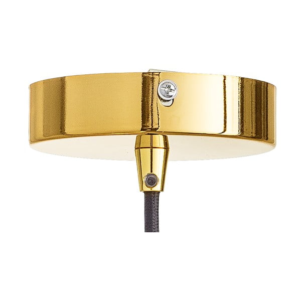 Lampa wisząca w bursztynowym kolorze ze szklanym kloszem ø 22 cm Adar – Bloomingville-image-2