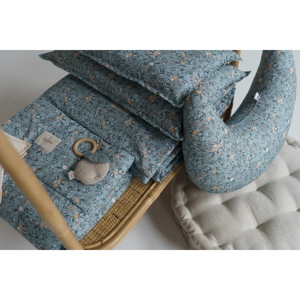 Niebieska poduszka do karmienia Apricot – Malomi Kids-image-4