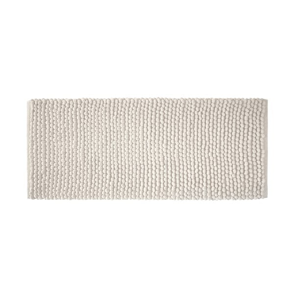 Biały dywanik łazienkowy 50x120 cm Aspen Bobble – Bianca