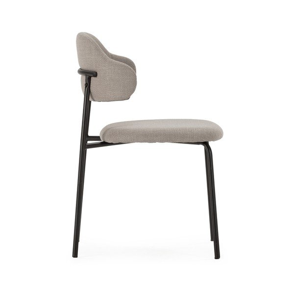 Jasnoszare krzesła zestaw 4 szt. Adriel – Marckeric-image-3