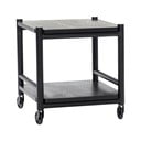 Barek na kółkach z litego drewna dębowego 40x40 cm Norm – Hübsch