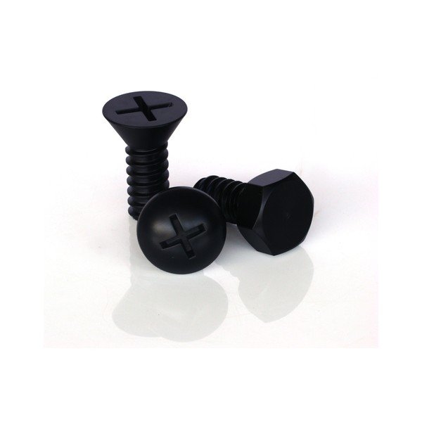 Wieszaki Screw Collection, czarne-image-2