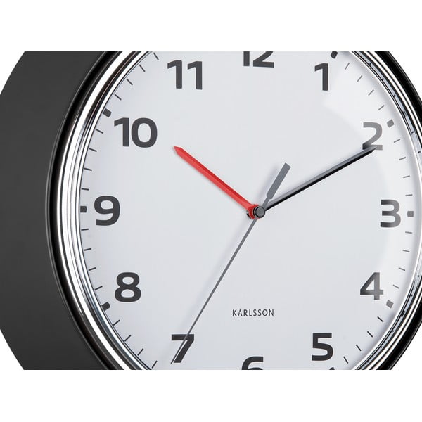Zegar ścienny ø 34 cm Modern Retro – Karlsson-image-4