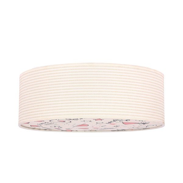 Dziecięca lampa sufitowa z tekstylnym kloszem ø 38 cm Kiddy – Candellux Lighting