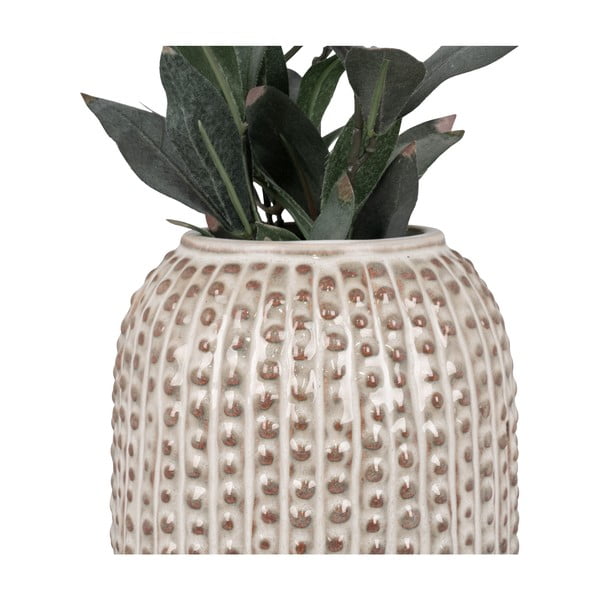 Beżowy ceramiczny wazon – House Nordic-image-2