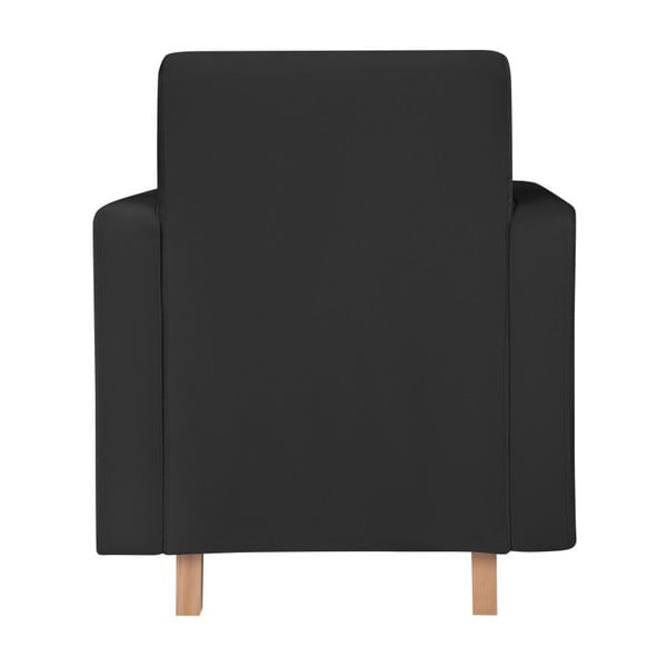 Czarny fotel Kooko Home Massimo-image-4