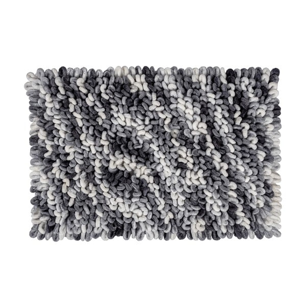 Szaroniebieski tekstylny dywanik łazienkowy 60x90 cm Lerici – Wenko