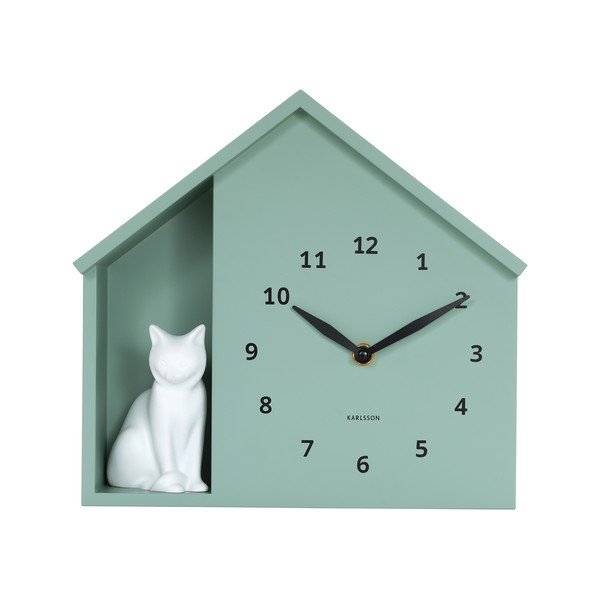 Zegar ścienny Sitting Cat – Karlsson