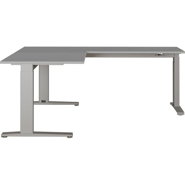 Biurko z regulacją wysokości 193x160 cm Agenda – Germania-image-2
