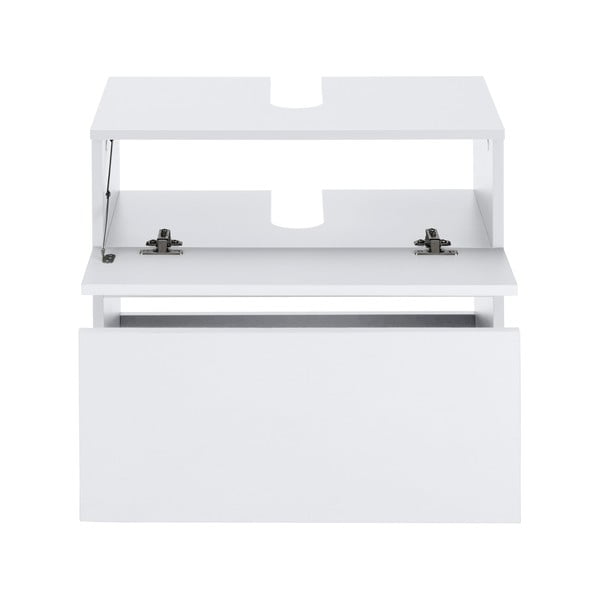 Biała szafka pod umywalkę Støraa Wisla, 60x55 cm-image-3