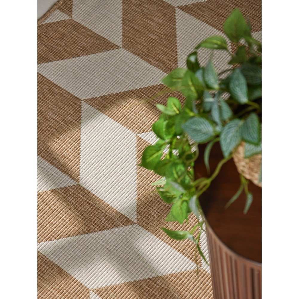 Kremowo-naturalny dywan odpowiedni na zewnątrz 160x230 cm Haringey Terrick – Ted Baker (zdjęcie 5)