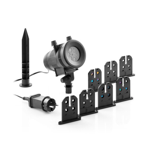 Zewnętrzna lampka ogrodowa LED z projektorem InnovaGoods Projector-image-1