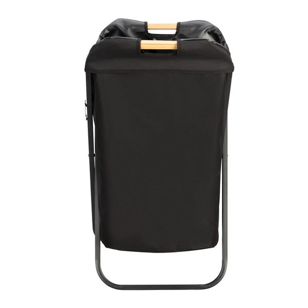 Czarny składany kosz na pranie Wenko Bin-image-4