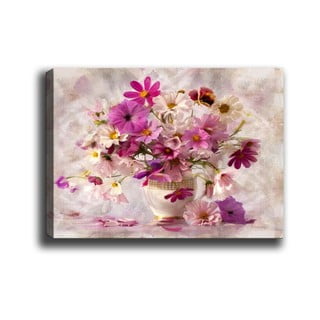 Obraz na płótnie Tablo Center Flowers in Vase, 40x60 cm