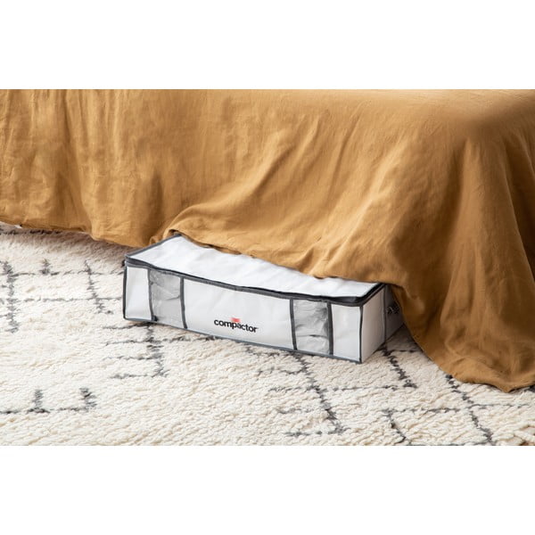 Tekstylny pojemnik do przechowywania ubrań próżniowy/usztywniany 65x50x15,5 cm Life – Compactor-image-4