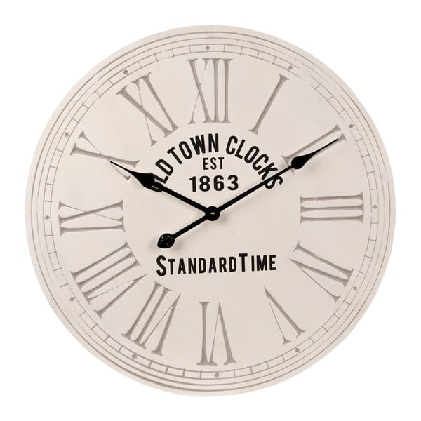 Zegar ścienny Clayre & Eef Mulina, ⌀ 60 cm