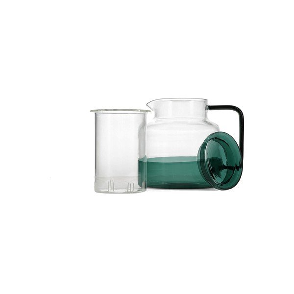 Zielony szklany dzbanek do herbaty 950 ml Liv – ONA-image-3