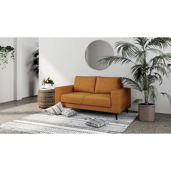 Pomarańczowa sofa 168 cm Fynn – Ghado-image-1