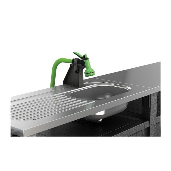 Kuchnia ogrodowa w dekorze jesionu 237x52 cm Unity Chef – Keter-image-1