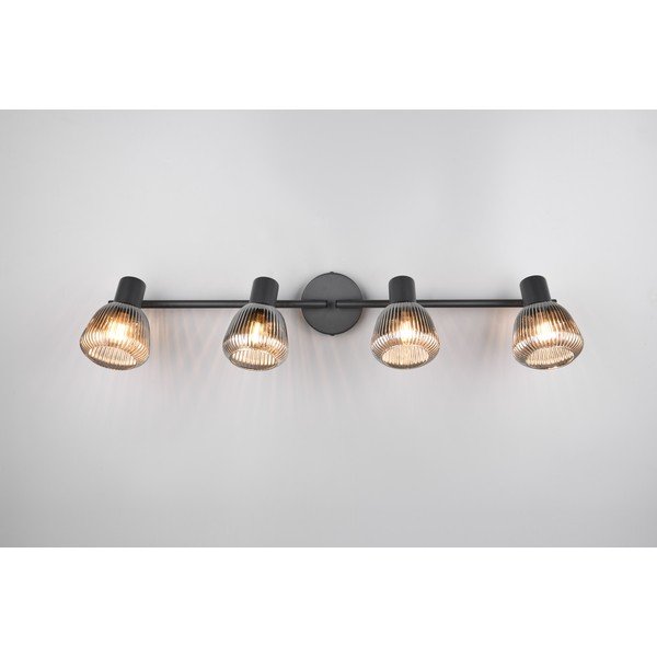 Czarna lampa punktowa ø 10 cm Tarifa – Trio-image-2