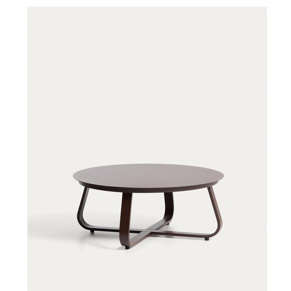 Metalowy okrągły stolik ogrodowy ø 80 cm Tamaris – Kave Home
