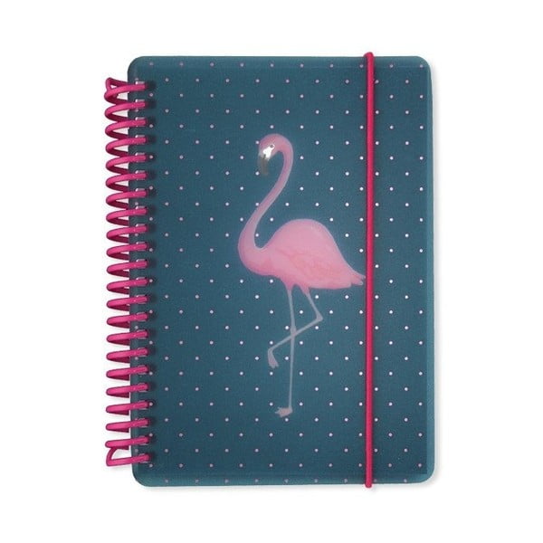 Notes A6 Go Stationery Flamingo