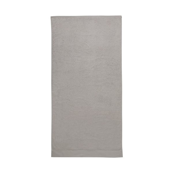 Jasnoszary ręcznik Seahorse Pure, 70x140 cm